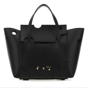 Off-White Burrow-25 Black tote bag